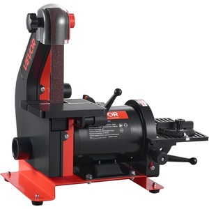 VEVOR 6″ Disc Sander & 2″ x 42″ Belt Sander, 420W Professional Bench Belt Disc Sanders Combo with Multiple Angle Adjustments for DIY Woodworking, Furniture Refinishing, Knife Sharpening(5″ Disc & 1″ x 30″ Belt Sander Combo)
