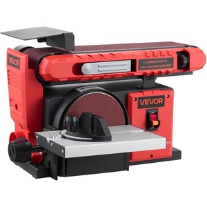 VEVOR 6″ Disc Sander & 2″ x 42″ Belt Sander, 420W Professional Bench Belt Disc Sanders Combo with Multiple Angle Adjustments for DIY Woodworking, Furniture Refinishing, Knife Sharpening(6″ Disc & 4″ x 36″ Belt Sander Combo)