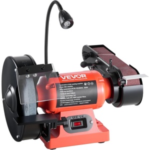 VEVOR 6″ Disc Sander & 2″ x 42″ Belt Sander, 420W Professional Bench Belt Disc Sanders Combo with Multiple Angle Adjustments for DIY Woodworking, Furniture Refinishing, Knife Sharpening(8″ Disc & 2″ x 28″ Belt Sander Combo)