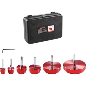 VEVOR 6Pcs PVC Pipe Reamer Kit, Plastic Pipe Fitting Socket Saver Kit, Includes 3/4″, 1″, 1-1/2″, 2″, 3″, 4”, for PVC, CPVC, ABS Fittings, with Tool Box, for Exhaust, Drain, Water Pipes Cleaning(3/4″+ 1″+ 1-1/2″+ 2″+ 3″+ 4″)