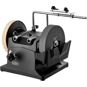 VEVOR 8-Inch Wet Sharpening System, Water-Cooled Knife Grinder Machine with 155 RPM Grinding Speed, Vertical/Horizontal Two-Direction Wet Stone Grinder, Wet Bench Grinder for Knife, Chisel, Knife, Axe