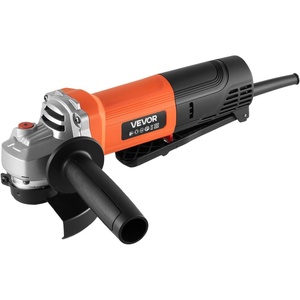 VEVOR Angle Grinder, 4-1/2″ Electric Grinder Power Tool, 8Amps 12000RPM High-Speed Corded Angle Grinders with 230° Adjustable Dust Guard for Metal Grinding, Cutting, Rust Removal (Disc Not Included)(4-1/2 Inch angle grinder)