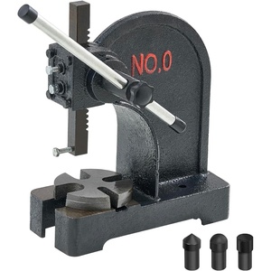 VEVOR Arbor Press, 0.5 Ton Manual Arbor Press, 4.6″ Maximum Height, Cast Iron Heavy-Duty Manual Desktop Arbor Press, Precision Hand Press for Stamping, Bending, Stretching, Forming(0.5T)