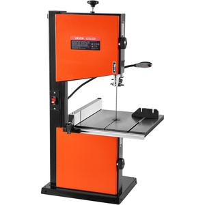 VEVOR Band Saw, 10-Inch, Two-Speed Benchtop Bandsaw with 373W 1/2 HP Motor, 6 in Max Cutting Height, 13.2 x 13.4 in Cast Iron Table, with 360° Work Light, Miter Gauge, Fence, Band Saw for Woodworking(21.26 x 19.69 x 35.43 in)