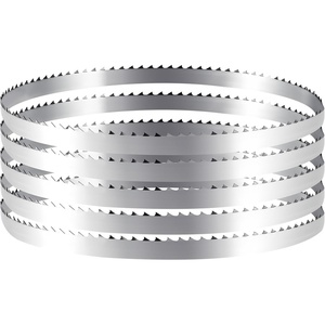 VEVOR Bandsaw Blade, 72 Inch Length, 4 TPI Band Saw Blade with 18 HRC Hardened Sharp Teeth, SK5 High-Strength Carbon Steel, 0.5 Inch Width, Replacement for Major Woodworking Band Saw Brands, 1 Pack