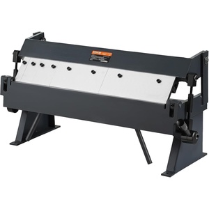 VEVOR Box and Pan Brake, 24in, Portable Metal Bender with 0-135° Bending Angle, Capable of Handling 20 Gauge Low Carbon Steel & 14 Gauge Aluminum, with 5 Adjustable Fingers for Sheet Metal Bending