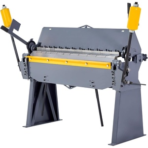 VEVOR Box and Pan Brake, 48 in Sheet Metal Bending Brake, 12-Gauge Mild Steel Capacity, 0-135 Degree Adjustable, Metal Bender Machine with 8 Fingers, Heavy-Duty Aluminum Folder for Precise Bending