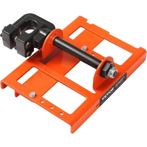 VEVOR Chainsaw Mill, Vertical Lumber Cutting Guide with 2″-6″ Cutting Width, Cast Iron Portable Timber Chainsaw Attachment, Lightweight Wood Timber Milling Attachment for Builders and Woodworkers(Orange)