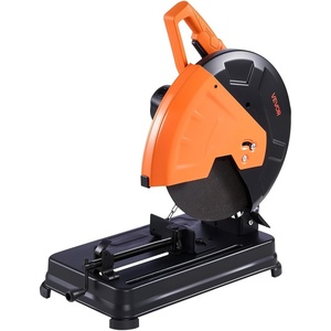 VEVOR Chop Saw, 7-1/4 in Stainless Steel Cold Cut Blade, 1200 W Motor, 4000 r/min Speed, 0-45° Adjustable Cutting Angle, Metal Cutting Chop Saw for Metal Square and Flat Tubes, I-Shaped Steels(14″ / 2000W)