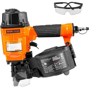 VEVOR Coil Siding/Framing Nailer CN83N, 2″ to 3-1/4″ 15 Degree Pneumatic Siding Nail Gun with Tool-Less Depth Adjustment, 70-120PSI Air Coil Nailer for Siding Sheathing Wooding Fencing Decking(MCN55(1″ to 2-1/4″))