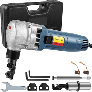 VEVOR Electric Metal Nibbler 625W Nibbler Metal Cutter 1000RPM High Speed Rotor 0.16in/4mm Metal Nibbler 110V w Replaced Blades Storage Case Sheet Metal Nibbler for Cutting Stainless Steel, Aluminium(380W-0.07in/1.8mm)