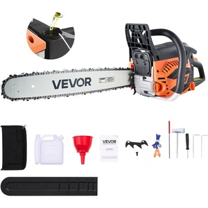 VEVOR Gas Chainsaw 58CC 2-Cycle Gasoline Powered Chainsaw 20 Inch Handheld Cordless Petrol Chain Saws For Forest, Wood, Garden and Farm Cutting Use(62CC 20inch)