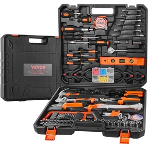 VEVOR Household Tools Kit, 216 Piece General Home/Auto Repair Tool Set with Portable Tool Storage Case, for Home Maintenance, College Dormitory Use, DIY Projects, and Automotive Repair(216 pcs)