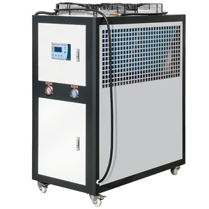 VEVOR Industrial Water Chiller – 60L Capacity, 9.4Hp Air-Cooled Chiller with Finned Condenser, Micro-Computer Control, Stainless Steel Tank