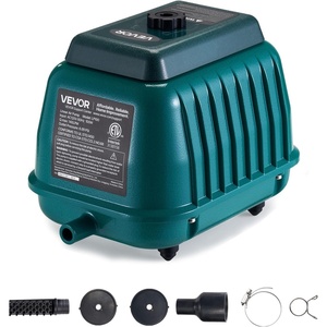 VEVOR Linear Air Pump 1110 GPH | Pond Aerator & Septic Tank Pump for 10ft Deep Water | for Wastewater Treatment, Fish Farms, Hydroponics, Aquariums, Restaurants(100W  140 LPM)