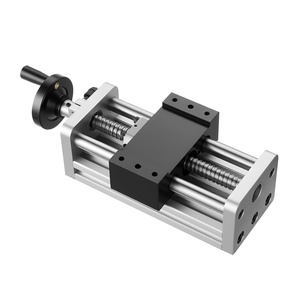 VEVOR Linear Rail Slide SFC20-1200mm 2 PCS 47.2 in/1200mm SFC20 Guide Rails 4 PCS SC20 Slide Blocks 4 PCS Rail Supports Linear Rails and Bearings Kit for Automated Machines CNC DIY Project(245 × 120 × 75 mm)