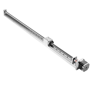 VEVOR Linear Rail Slide SFC20-1200mm 2 PCS 47.2 in/1200mm SFC20 Guide Rails 4 PCS SC20 Slide Blocks 4 PCS Rail Supports Linear Rails and Bearings Kit for Automated Machines CNC DIY Project(1205 × 60 × 75 mm)