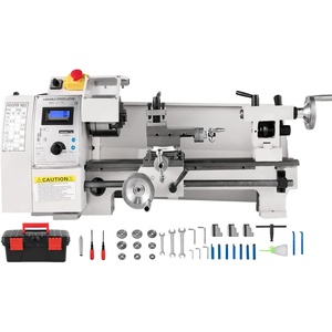 VEVOR Mini Metal Lathe, 8″x14″, Mini Lathe Machine 2250 PRM Variable Speed Change, Precision Mini Lathe 650W Metal Working Lathe, Milling Machine for Various Types of Turning(7*16 Metal Lathe)