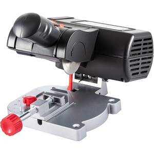 VEVOR Mini Miter Cut-off Chop Saw, 110V Two 2-5/16″ Blade of Steel and Resin with 1/2inch Cutting Depth, 0-45° Benchtop Miter Saw for Copper, Aluminum, Wood, Zinc in Hobby Craft