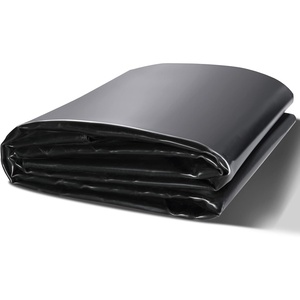 VEVOR Pond Liner 15 x 20 ft, 20 Mil Thickness, Pliable & Durable LLDPE Material, Easy Cutting Underlayment for Fish or Koi, Waterfall, Fountains, Water Gardens, Black(30 x 35 ft)