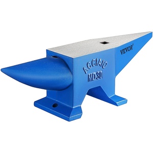 VEVOR Pro Horn Anvil, 30KG/66.1LBS Weight, Cast Iron, Blacksmith Anvil