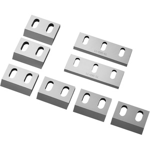 VEVOR Shredder Blades, Alloy Steel Shredder Machine Blade Kit with 6 Rotating and 2 Fixed Blades, High-Hardness SKD-11 Blade, Compatible with Model 250 Plastic Grinder, for ABS, PP, PVC & Nylon