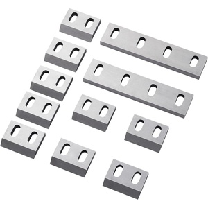 VEVOR Shredder Blades, Alloy Steel Shredder Machine Blade Kit with 9 Rotating and 2 Fixed Blades, High-Hardness SKD-11 Blade, Compatible with Model 300 Plastic Grinder, for ABS, PP, PVC & Nylon