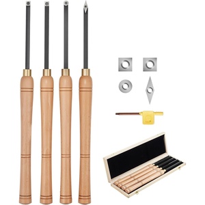 VEVOR Wood Chisel Sets 12pcs，Carving Hand Chisel 3-3/4Inch Blade Length with Red Eucalyptus Handle,Wood Tool Box(19 in)