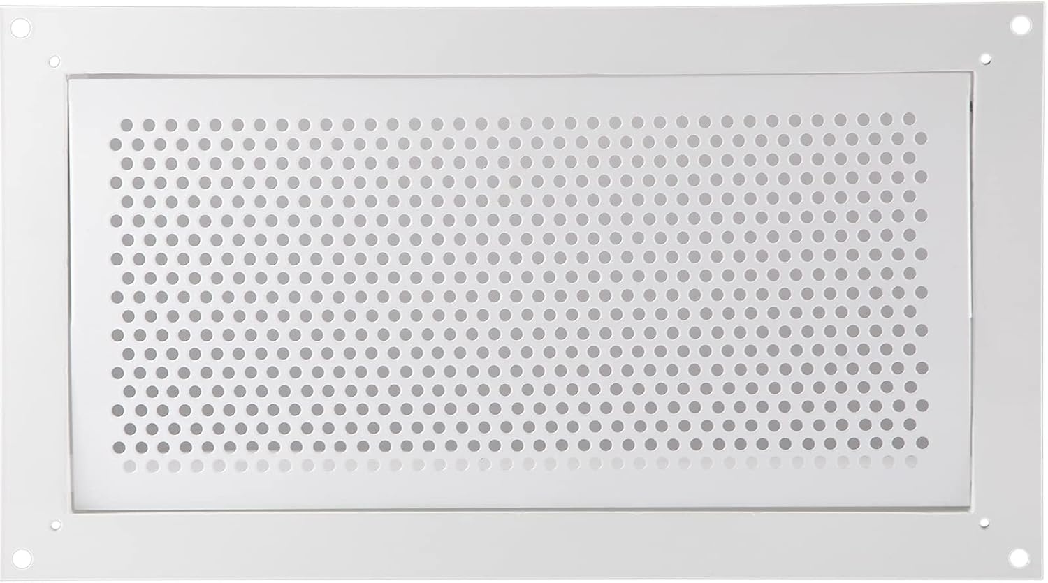 image:imageVEVOR 8x16 Inch Crawl Space Flood Vent Wall Mounted White Foundation Vent to Reduce Flood Risk amp Damage for Crawl Spaces GaragesWhite