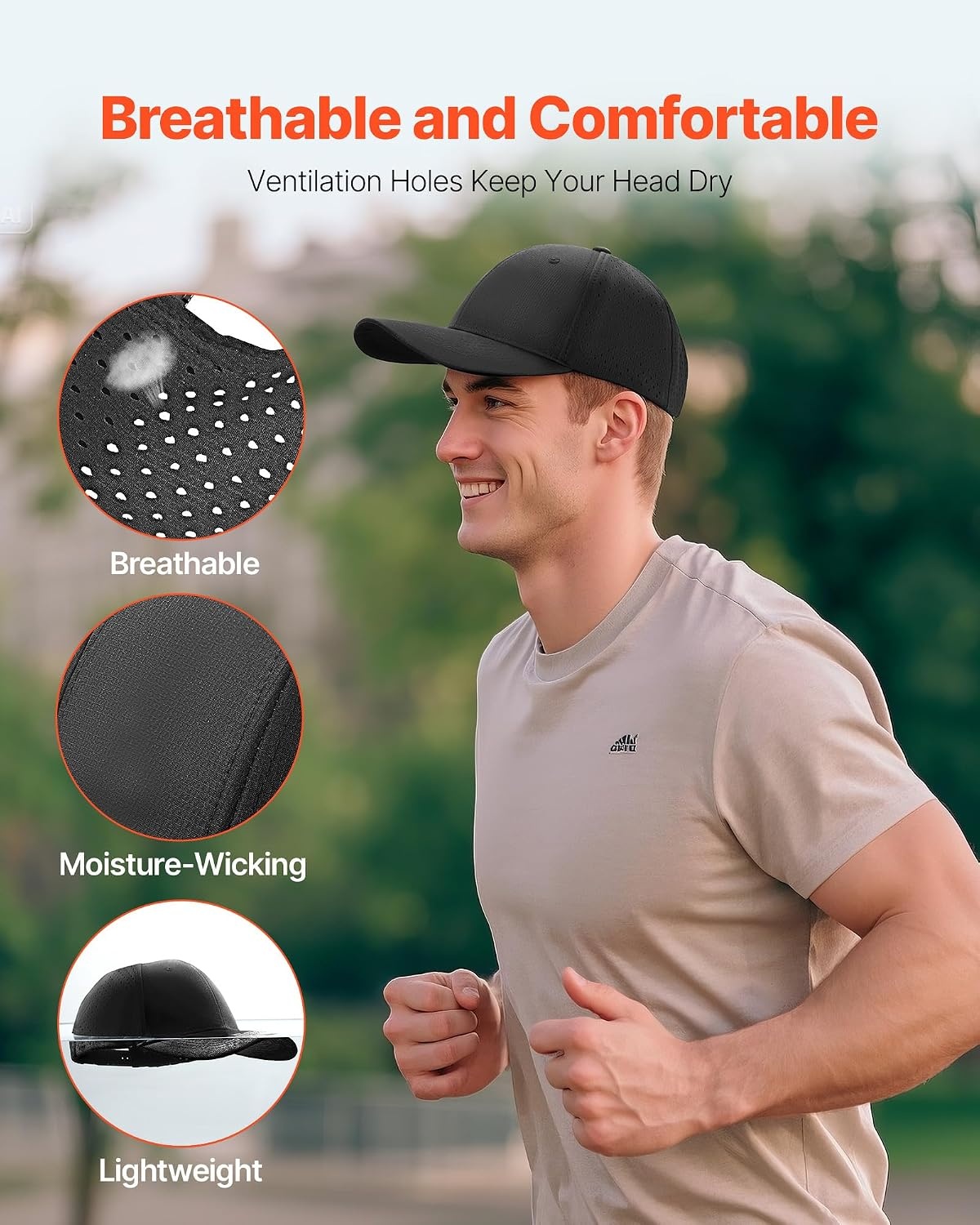 image:imageVEVOR Baseball Cap1