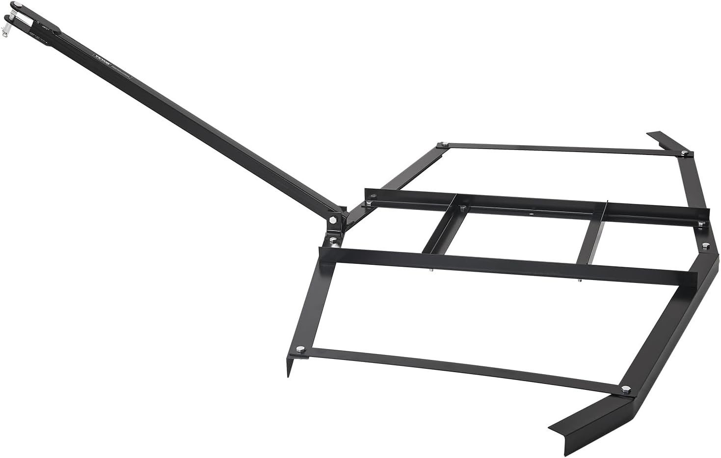 image:imageVEVOR Drag Harrow 84 Width Tow Behind Drag Harrow Q235 Steel Driveway Grader with Adjustable Bars amp Pin Hitch Support up to 50 lbs Tractor Driveway Harrow for ATVs UTVs Garden Lawn Tractors74 in