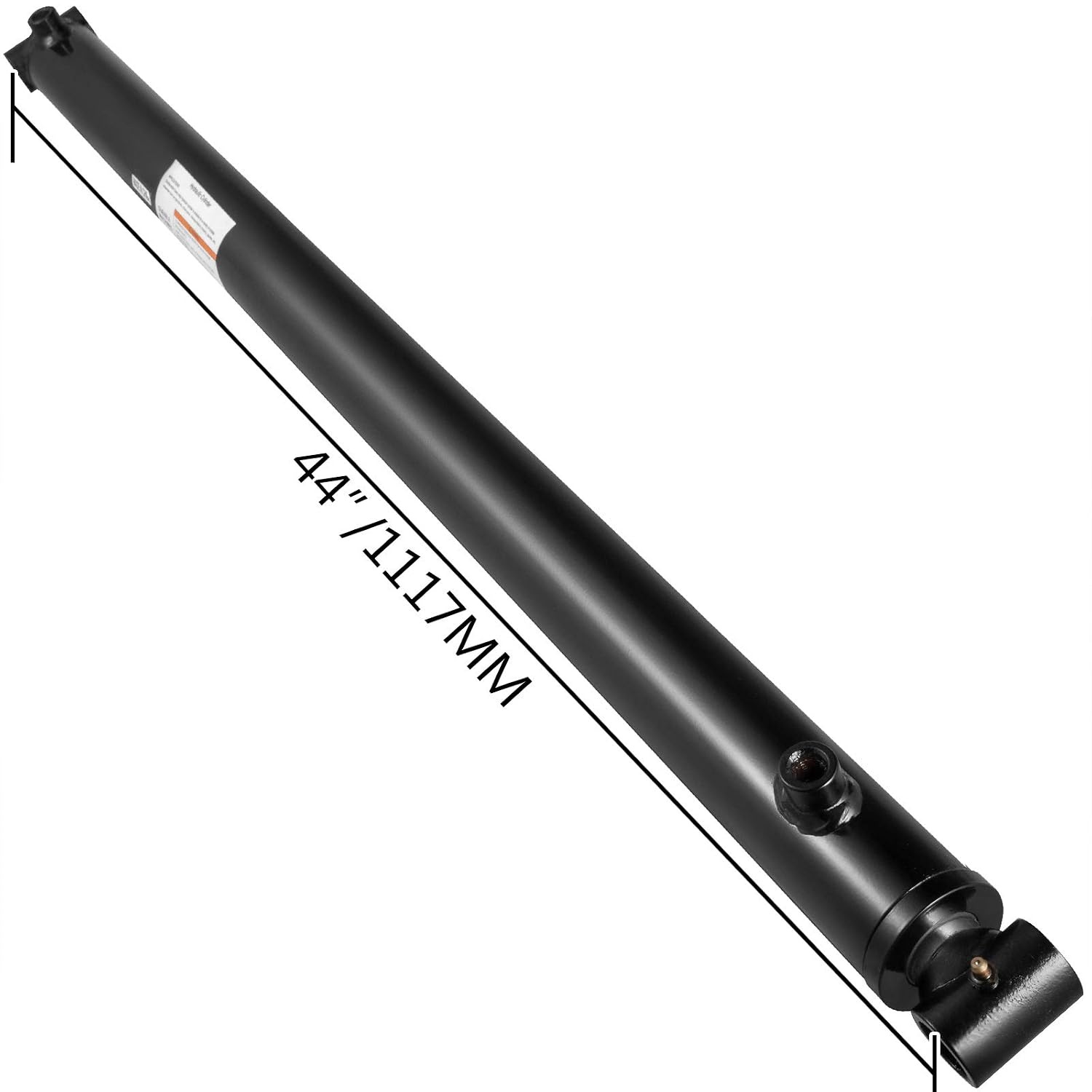 image:imageVEVOR Hydraulic Cylinder 2 Bore 36 Stroke Hydraulic Ram Cylinder Work Pressure 3000psi Welded Double Acting Cross Tube Port Size SAE6 Hydraulic Lifting Cylinder 2 x 36 inches Max Length 80 inches