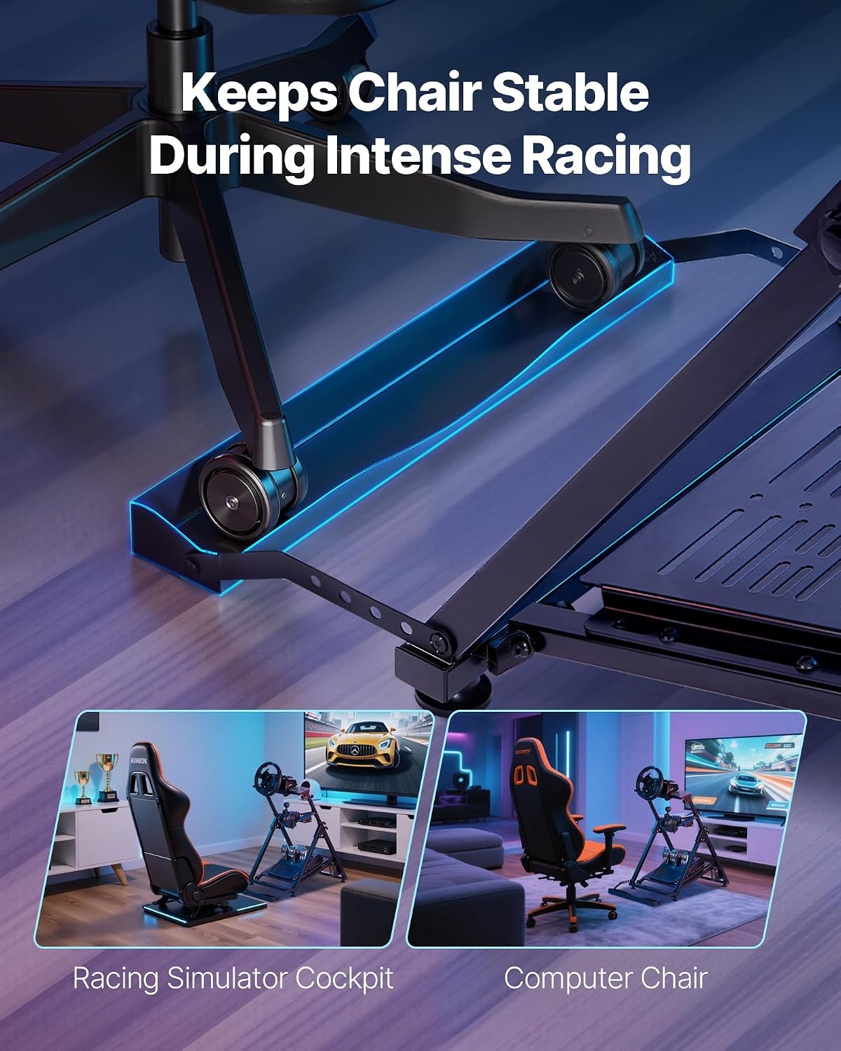 image:imageVEVOR Racing Wheel Stand Adjustable amp Foldable Simulator Stand for Logitech G29 G27 G920 G923 Thrustmaster T300RS T300GT T248 TSPC TSXW Gaming CockpitPedals Simulator NOT Included Fit for Logitech G29 G27 G920 G923 Thrustmaster T300RS T300GT T248 TSPC TSXW Gaming Cockpit Pedals Simulator NOT IncludedXshaped Pro