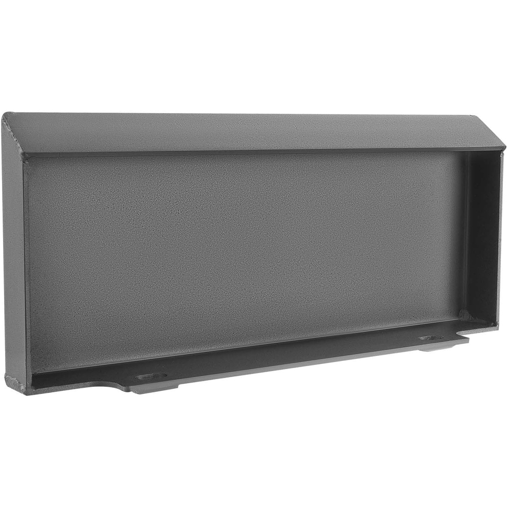 image:imageVEVOR 14 Skid Steer Attachment Plate Steel Skid Steer Mount Plate Quick Attachment Loader Plate Easy to Weld or Bolt to Different Accessories14 inch mini