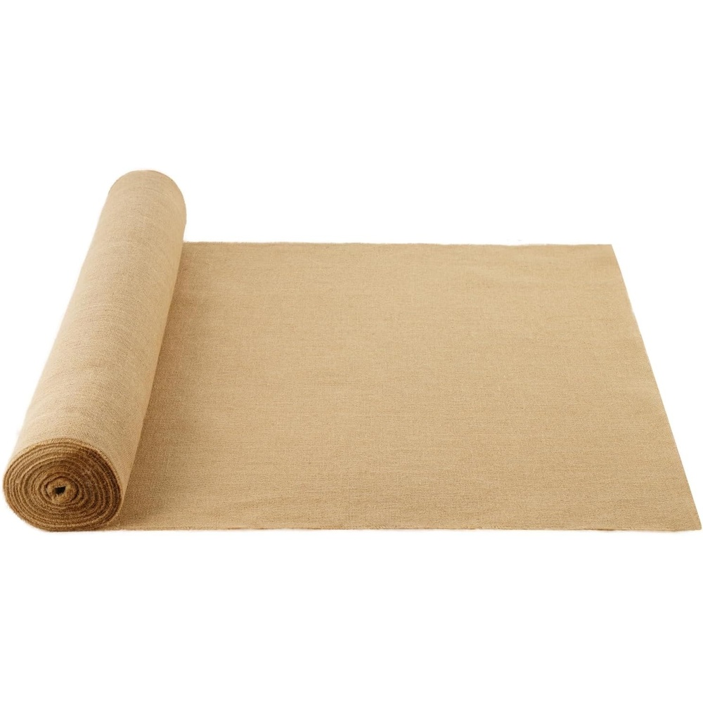 image:imageVEVOR Burlap Fabric Roll 40 x 75 ft High Density Wide Natural Burlap Fabric Rolls Jute Fabric Burlap Tree Wrap Roll for Gardening Home Decor Crafts Plant amp Tree Winter Covering40 inch x 150 ft