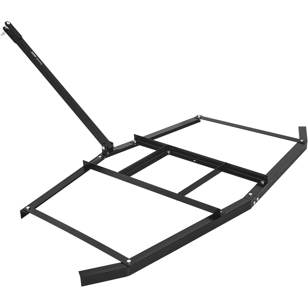 image:imageVEVOR Drag Harrow 84 Width Tow Behind Drag Harrow Q235 Steel Driveway Grader with Adjustable Bars amp Pin Hitch Support up to 50 lbs Tractor Driveway Harrow for ATVs UTVs Garden Lawn Tractors74 in