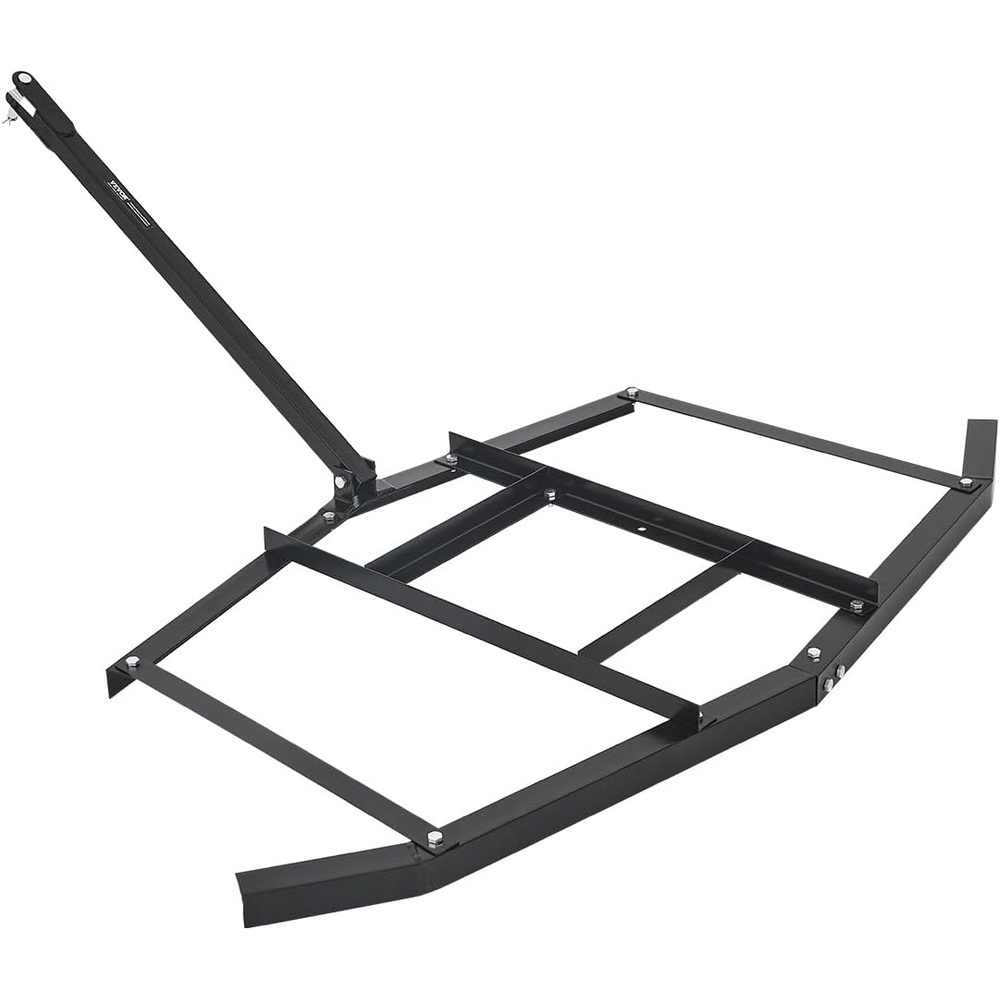 image:imageVEVOR Drag Harrow 84 Width Tow Behind Drag Harrow Q235 Steel Driveway Grader with Adjustable Bars amp Pin Hitch Support up to 50 lbs Tractor Driveway Harrow for ATVs UTVs Garden Lawn Tractors66 in