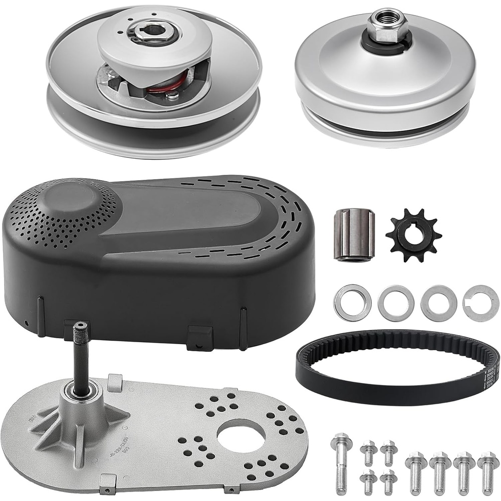image:imageVEVOR Torque Converter 30 Series 212 Predator Torque Converter kit Go Kart Mini Bike Comet Clutch Set 34 Inch 10T 40 or 41 Chain Predator Driver Pulley Replacement Comet TAV234 Inch 10T