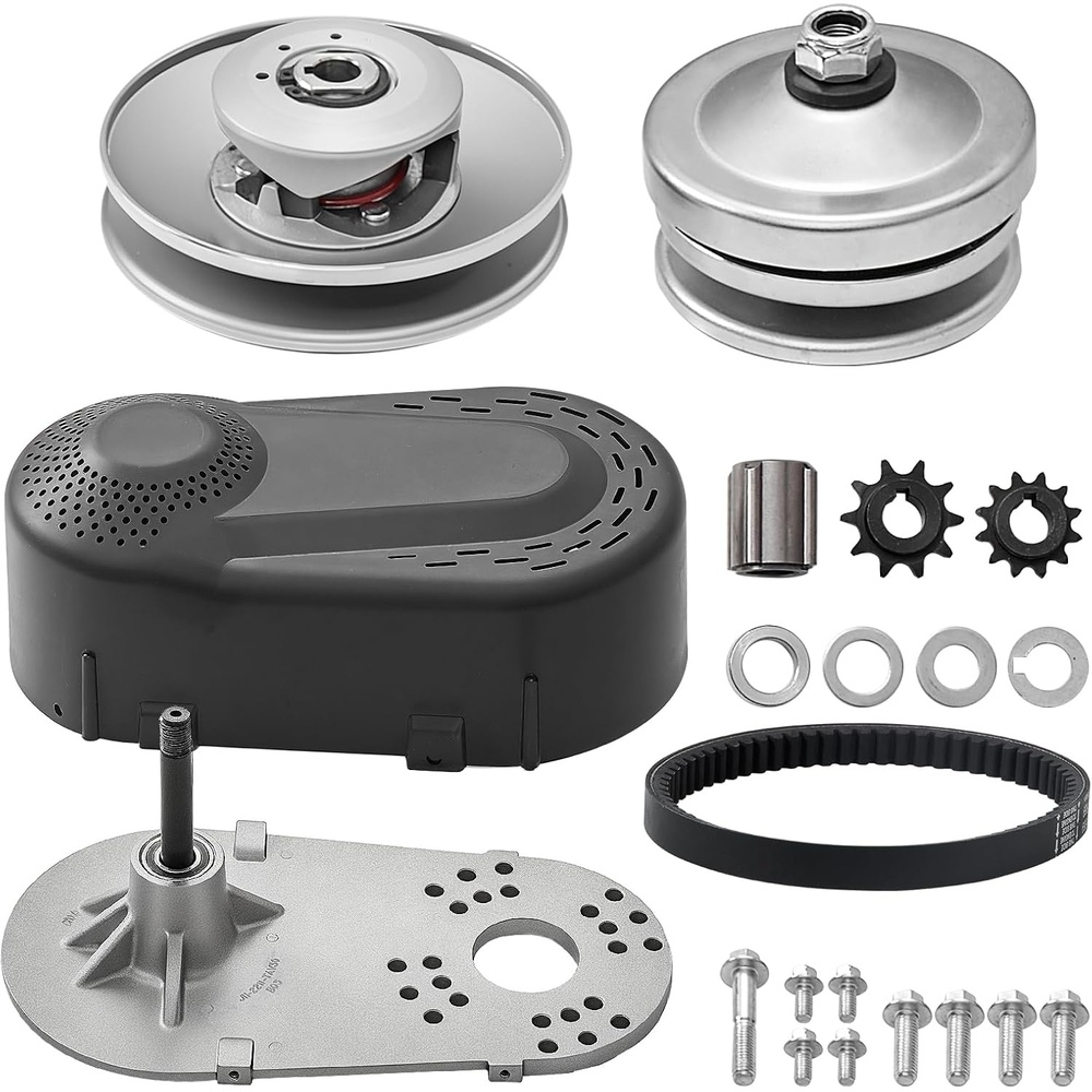 image:imageVEVOR Torque Converter 30 Series 212 Predator Torque Converter kit Go Kart Mini Bike Comet Clutch Set 34 Inch 10T 40 or 41 Chain Predator Driver Pulley Replacement Comet TAV234 10T 4041 and 12T