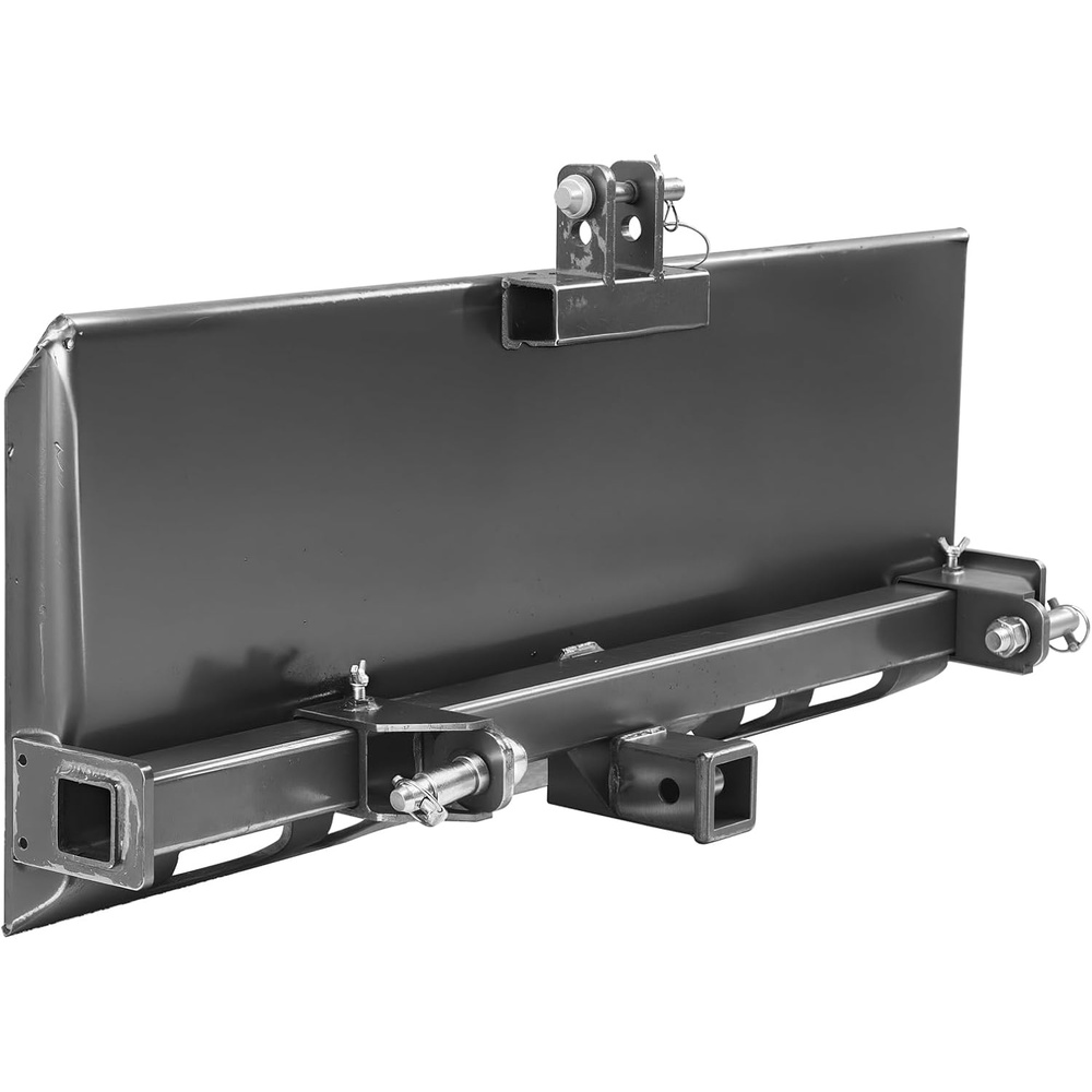 image:imageVEVOR Universal 3Point Skid Steer Plate 38 Skid Steer Attachment Plate 7000lbs Skid Steer Mount Plate Steel Adapter Loader Compatible with Deere Kubota Bobcat Mahindra Skid Steers Tractors