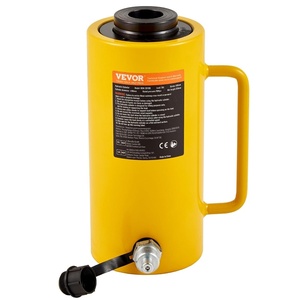 VEVOR 20T 4Inch Hydraulic Cylinder Jack Hollow Single Acting Hydraulic Ram Cylinder 100mm Hydraulic Lifting Cylinders (20T 4Inch Hollow)(30T 4Inch)
