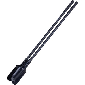 VEVOR 57.5″ Post Hole Digger, Heavy Duty Post Hole Digger with Carbon Steel Measurement Handle, Manual Hole Digger with Metal Blade, Post Hole Digger Tool for Digging Cultivating Yard Work Gardening(Fiberglass)