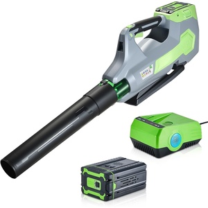 VEVOR 60V Cordless Leaf Blower with Brushless Motor, 650 CFM/125 MPH, Battery Powered Electric Leaf Blowers for Lawn Care with 5Ah Battery and Fast Charger, 3 Speed Control