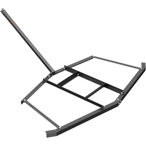 VEVOR Drag Harrow, 84″ Width Tow Behind Drag Harrow, Q235 Steel Driveway Grader with Adjustable Bars & Pin Hitch, Support up to 50 lbs, Tractor Driveway Harrow for ATVs, UTVs, Garden Lawn Tractors(76.6 in)