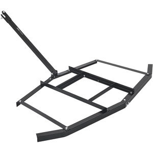 VEVOR Drag Harrow, 84″ Width Tow Behind Drag Harrow, Q235 Steel Driveway Grader with Adjustable Bars & Pin Hitch, Support up to 50 lbs, Tractor Driveway Harrow for ATVs, UTVs, Garden Lawn Tractors(66 in)