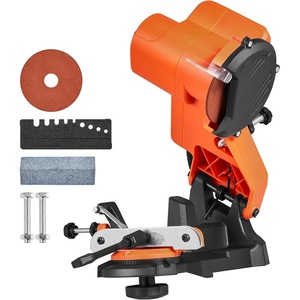 VEVOR Electric Chainsaw Sharpener, 85W Bench Saw Chain Sharpener 5000RPM, Professional Chainsaw Sharpening Tool with 2 Grinding Wheels for Woodworking, Logging, Gardening