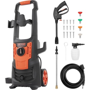 VEVOR Electric Pressure Washer, Max 4500 PSI and 3.2 GPM with Pressure Adjustment, High Power Pressure Cleaning Machine with 4 Quick Connect Nozzles, for Cars/Fences/Driveways/Patios/Home Cleaning(2150PSI  1.8GPM)
