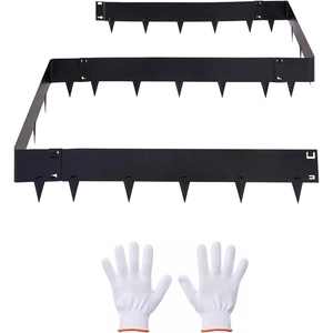 VEVOR Galvanized Steel Landscape Edging, 6-Pack 40 x 8.15 Inch Metal Edging for Landscaping with Gloves, Easy-to-Install, Heavy Duty Metal Garden Edge Border for Flower Bed, Yard Pathway(40″ L x 8.15″ H (5+3.15in))
