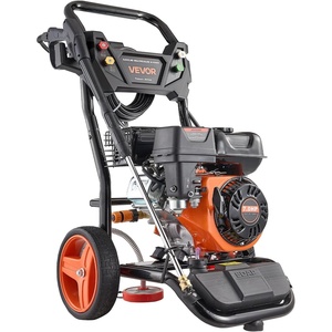 VEVOR Gas Pressure Washer, 3600 PSI 2.6 GPM, Gas Powered Pressure Washer with Copper Pump, Spray Gun and Extension Wand, 5 Quick Connect Nozzles, for Cleaning Cars, Homes, Driveways, Patios(3600 PSI)