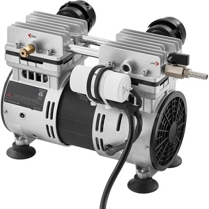 VEVOR Pond Aerator, 550W Power, 5.2CFM for Up to 3 Acre 50′ Lake, Pond Aeration Kit Includes 3/4 HP Compressor & Timer & Valves, Air Compressor for Deep Water Oxygen Circulation, for Pond, Lake(6.7CFM+No diffuser)